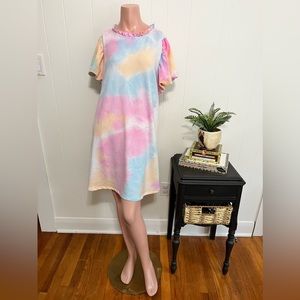 HAYDEN tie dye dress